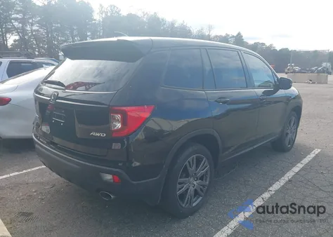 2021 Honda Passport Awd Ex-L из США, поврежденный, VIN 5FNYF8H58MB040933